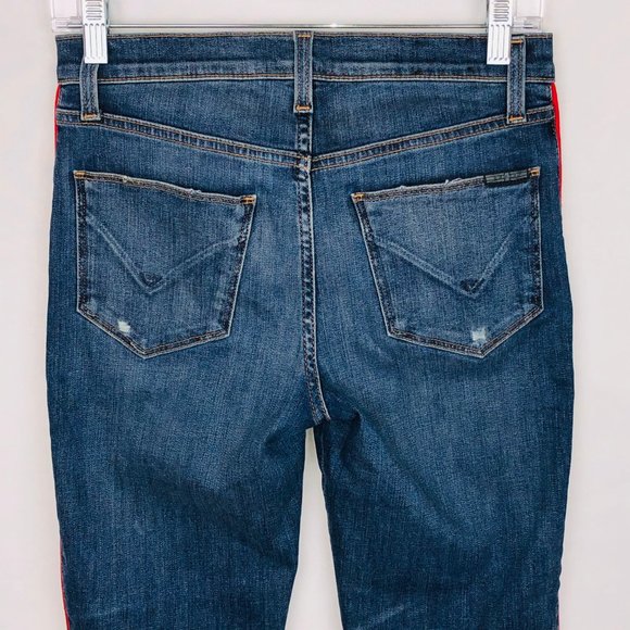 Hudson Custom Zoeey High Rise Ankle Straight Jeans - Picture 7 of 10